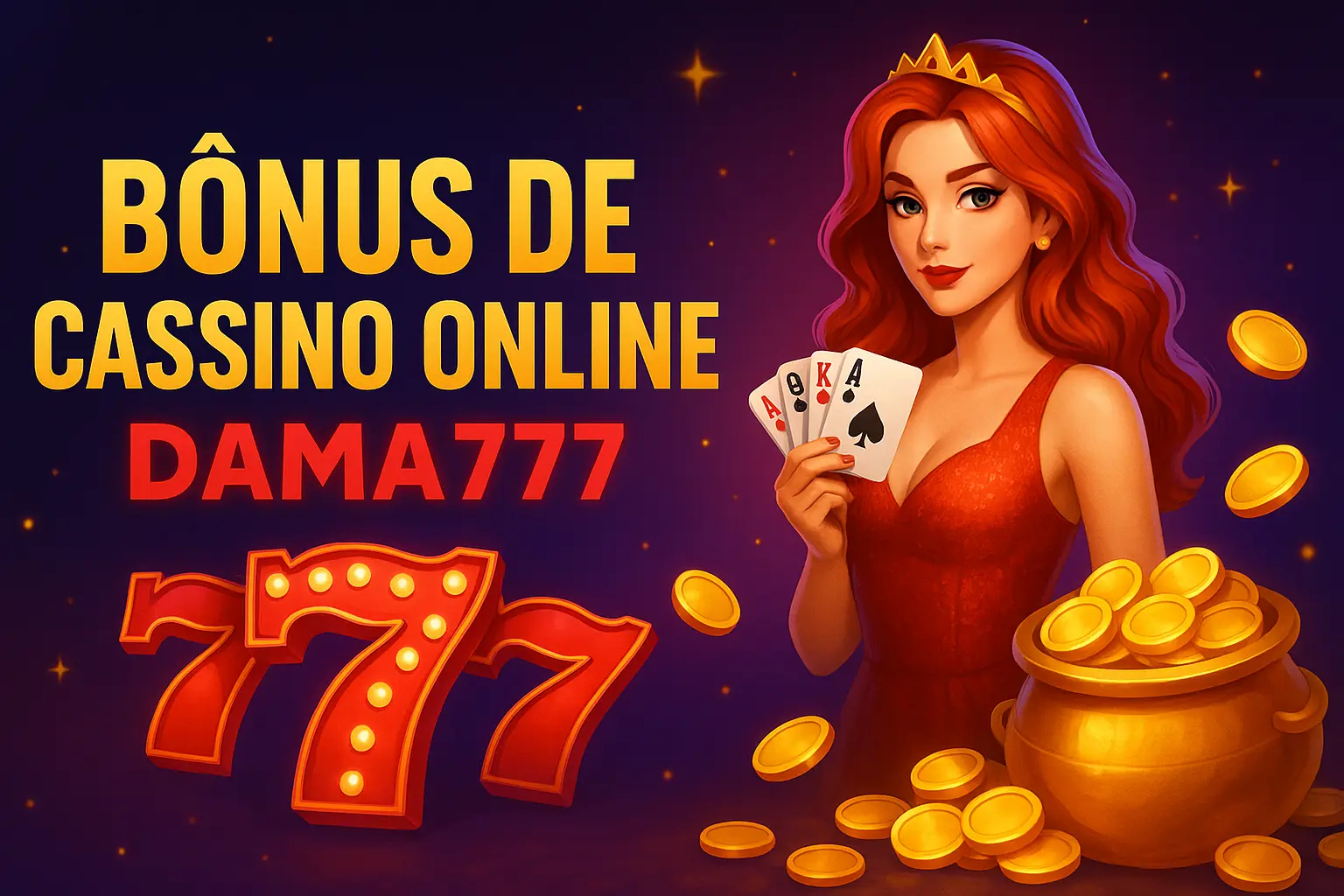 O bônus promocional DAMA777 é uma ótima maneira de começar sua aventura