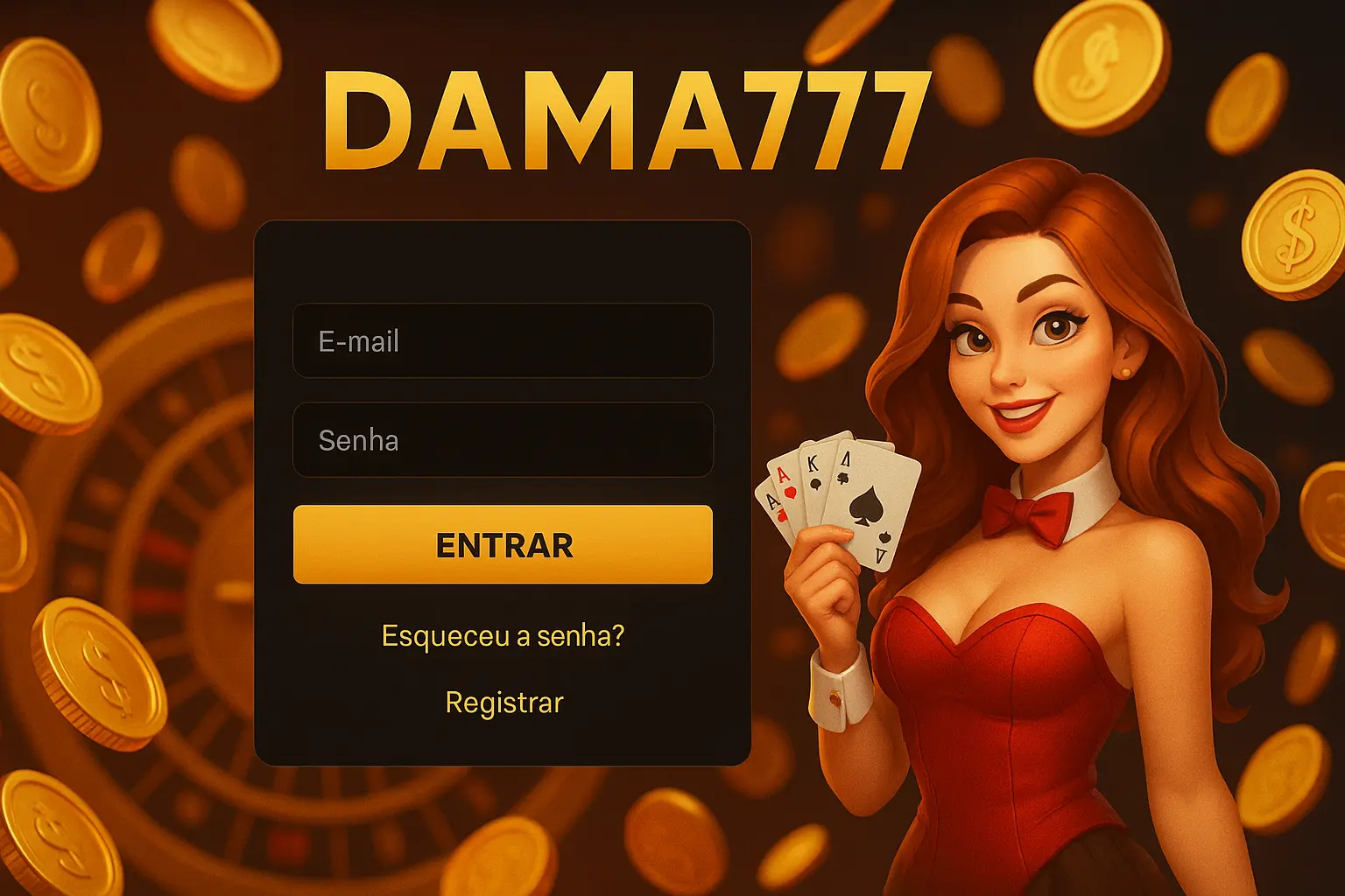 Login no Cassino DAMA777