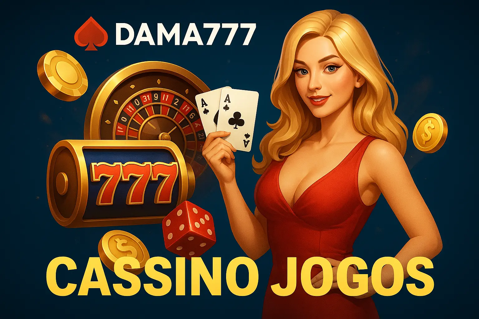 Jogos de cassino online inovadores e emocionantes na DAMA777