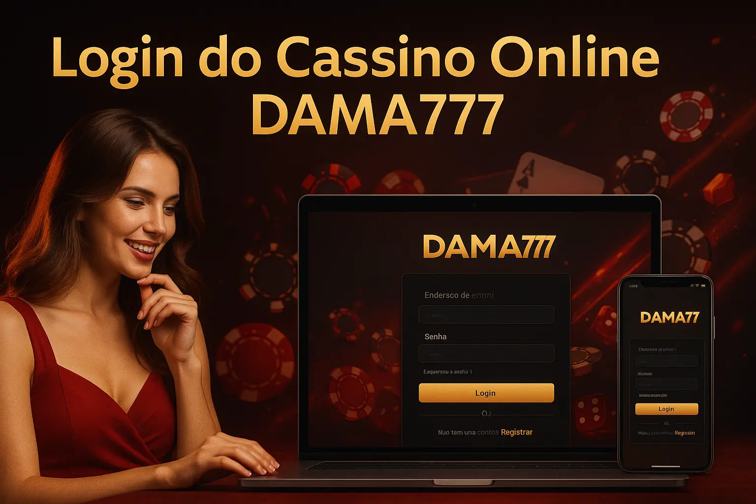 Registro na DAMA777 Garante Acesso a uma Vasta Seleção de jogo