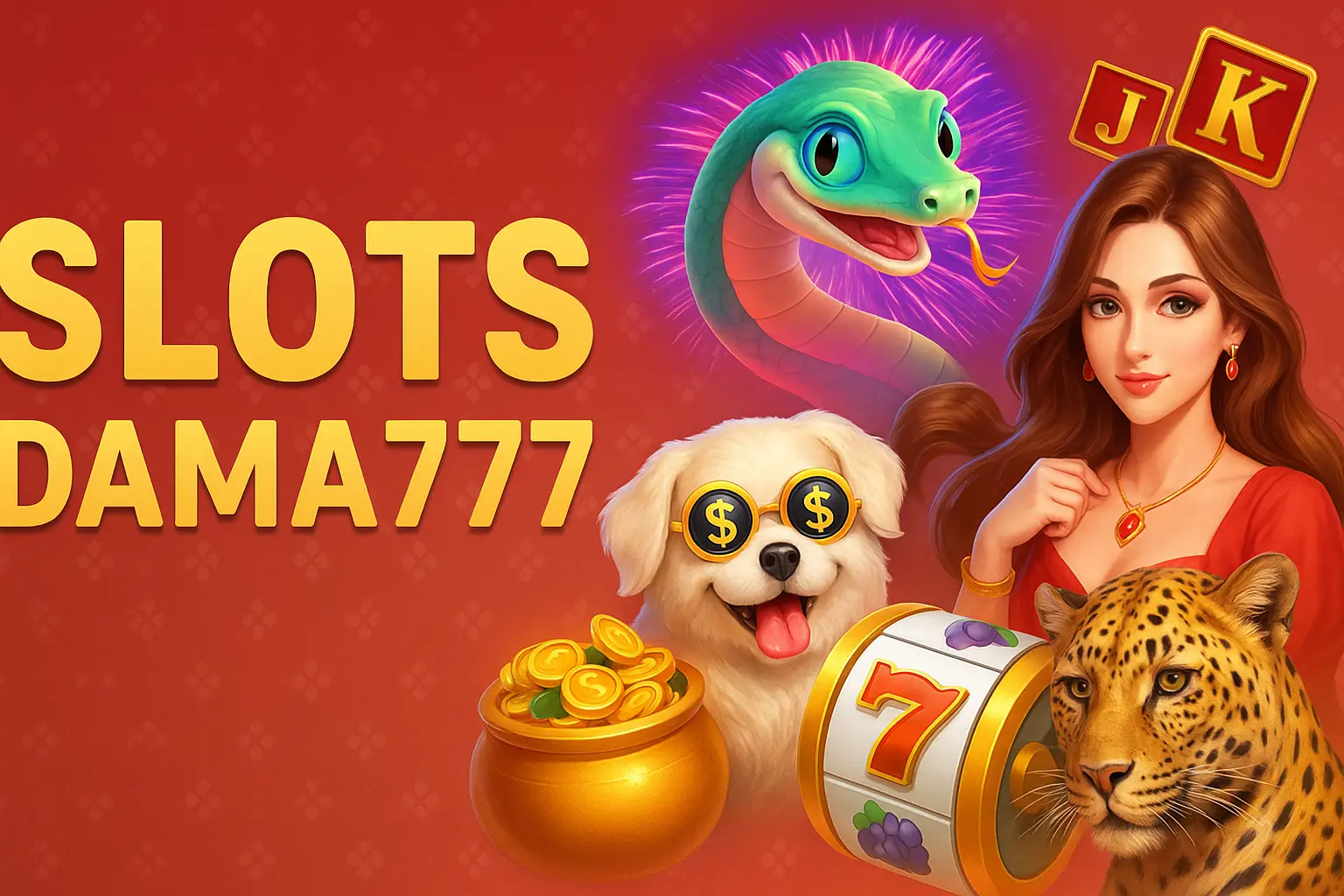 Explore o mundo das slot machines no DAMA777 Casino